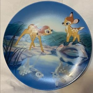 PLATE #1 Knowles Disney’s Bashful Bambi Limited Collectible Plate